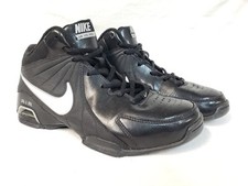 Tênis de basquete Nike Air Visi Pro 2 tamanho 7 couro preto camurça 407843 comprar usado  Enviando para Brazil