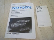 Manuel sony ccd d'occasion  Massy