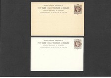 GB Stationery 1883 QV 1d brown UPU Postcards size f unused H&B CP15a & CP15b comprar usado GB Stationery 1883 QV 1d brown UPU Postcards size f unused H&B CP15a & CP15b comprar usado  Enviando para Brazil