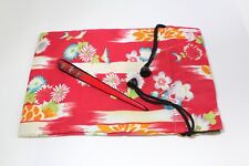 KIMONO Grampo de Cabelo Japonês Antigo Pente IPPON KANZASHI Folhas Vermelho Preto comprar usado  Enviando para Brazil