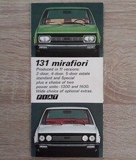 Fiat 131 mirafiori for sale  BOURNE