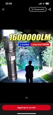 Torcia led potente usato  Torino