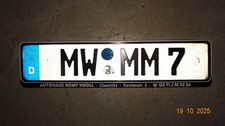 Stück kfz nummernschild gebraucht kaufen Stück kfz nummernschild gebraucht kaufen  Mittweida