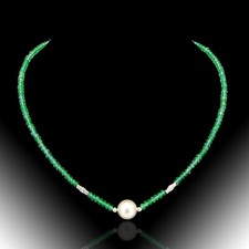 Tsavorit halskette muschelkern gebraucht kaufen Tsavorit halskette muschelkern gebraucht kaufen  Berlin