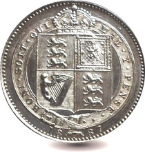 1887 victoria silver for sale  TAMWORTH