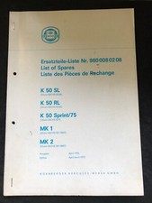 Hercules ersatzteilliste k50 gebraucht kaufen  Kulmbach