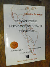 Il Syncrétisme Latino Americano All'Interno Di I Testo/Roberto Armijo Romera, używany na sprzedaż  Wysyłka do Poland