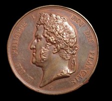 Médaille. louis philippe d'occasion  Fagnières