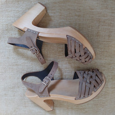 Boho zoccoli pelle usato Boho zoccoli pelle usato  Spedire a Italy