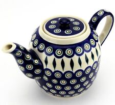 Polish pottery teapot for sale  Denton