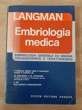 Embriologia medica langman usato  Italia