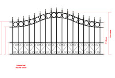 Heavy duty arched for sale  CANNOCK