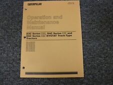 Manual do proprietário do trator de esteira Caterpillar D3C D4C D5C Series III HYSTAT, usado comprar usado  Enviando para Brazil