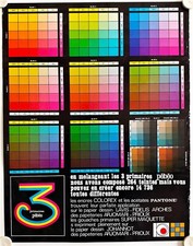 Affiche charte couleurs d'occasion Affiche charte couleurs d'occasion  La Courtine