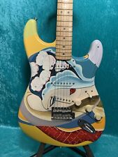 Guitarra Layla Mexican Fender Stratocaster pintada sob medida padrão MIM México comprar usado  Enviando para Brazil