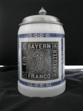 Bierkrug briefmarke bayern gebraucht kaufen  Mönchengladbach