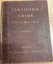 Servicing guide british for sale  LEAMINGTON SPA