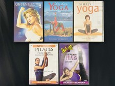 Lot Of 5 Random Fitness Dvds Yoga Core Pilates Cardio Tae Bo Total Dream, usado comprar usado Lot Of 5 Random Fitness Dvds Yoga Core Pilates Cardio Tae Bo Total Dream, usado comprar usado  Enviando para Brazil
