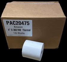 Usado, Rolo de papel térmico 4" X 365' HW (um rolo individual) comprar usado  Enviando para Brazil