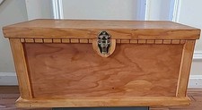 Vintage wood trunk for sale  Belchertown