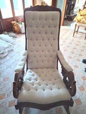 Sedia dondolo stile usato  Italia