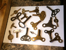 Clock keys for sale  NEWTON ABBOT