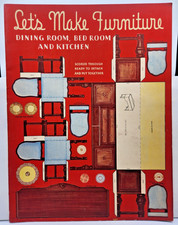 Lat's Make Furniture Dining Room BR Kitchen  Activity Book  - Whitman 1934 RARE! comprar usado  Enviando para Brazil