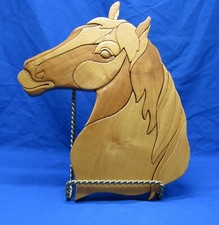Intarsia horse head for sale  Binghamton