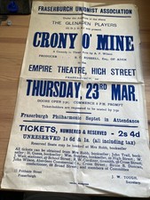 Early 20th poster for sale  IPSWICH