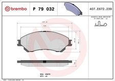 Brembo bremsbelagsatz scheiben gebraucht kaufen  Pressath