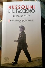 Renzo felice mussolini usato  Palermo