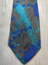 OPEL CORSA 100% SILK TIE SETA CRAVATTA NECKTIE MADE IN ITALY CLASSIC, usado comprar usado  Enviando para Brazil