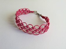 Braccialetto donna macrame usato  Vertemate con Minoprio