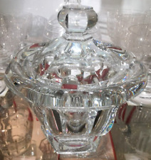 Grand moutardier cristal d'occasion  Yffiniac
