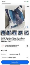 16x16 cushion pillow for sale  FORT WILLIAM