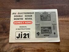 Rare - notice Game Watch Donkey Kong Double Ecran JI21 comprar usado  Enviando para Brazil