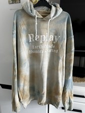 Replay hoodie size for sale  LONDON