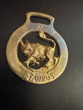 Horse brass taurus for sale  WESTON-SUPER-MARE