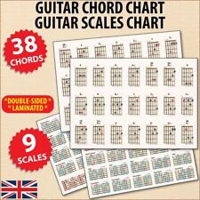 Guitar chord chart for sale  TORPOINT