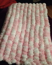 Hand knitted pink for sale  SALTBURN-BY-THE-SEA