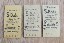 Fahrkarten berliner bahn gebraucht kaufen  Limbach-Oberfrohna