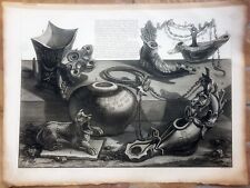 Stampa antica piranesi usato  Roma