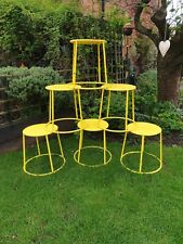 Metal stacking stools for sale  STAFFORD