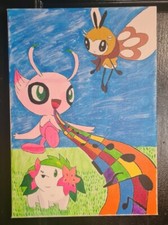 Peinture toile main d'occasion  Couhé