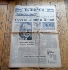 Quotidiano giorno togliatti usato  Perugia