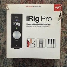 Irig pro multimedia for sale  CAERNARFON