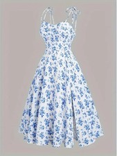 élégance fleurs robe d'occasion  Mulhouse-