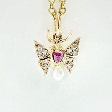 Antique gold pearl d'occasion  Paris XVII