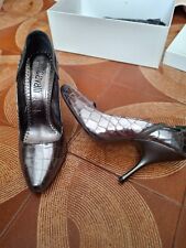 Scarpe eleganti argento usato  Alto Reno Terme