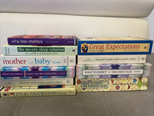 Lot Bundle 10 Books Pregnancy Newborn Childbirth Parenting New Parent Baby Care segunda mano  Embacar hacia Mexico